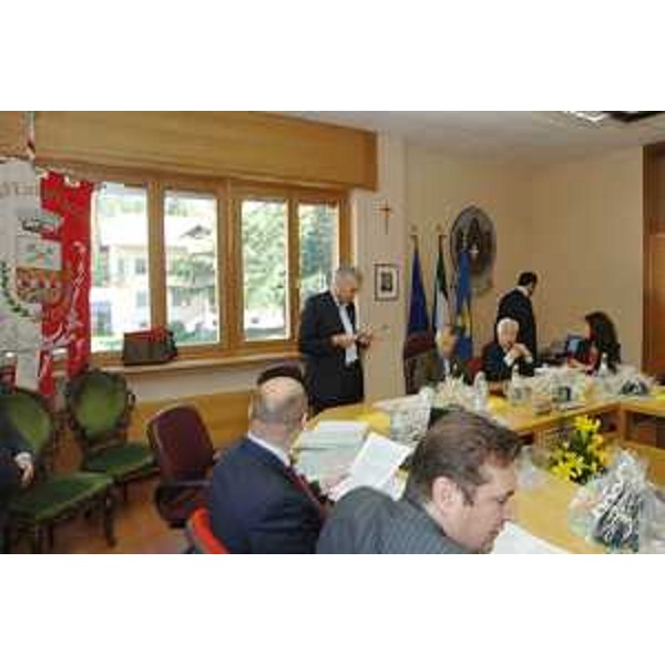 Seduta della Giunta Regionale tenutasi a Forni Avoltri. (Forni Avoltri 20/04/07)