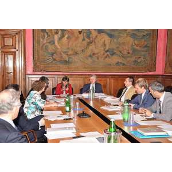 Debora Serracchiani (Presidente Friuli Venezia Giulia) incontra i parlamentari eletti in FVG, nella sede di rappresentanza della Regione. (Roma 27/06/13)