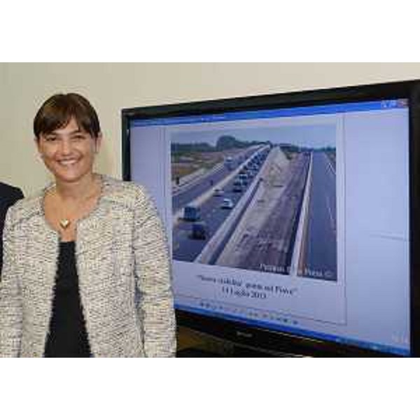 Debora Serracchiani (Presidente Friuli Venezia Giulia). (Udine 19/07/13)