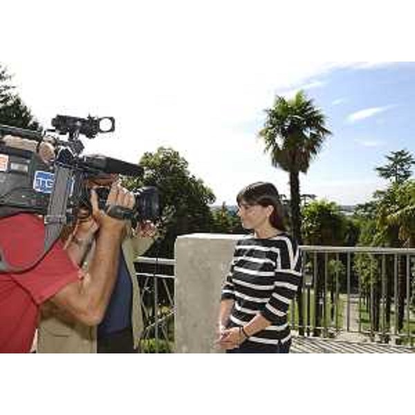 Debora Serracchiani (Presidente Friuli Venezia Giulia) a Villa di Toppo Florio. (Buttrio 27/08/13)
