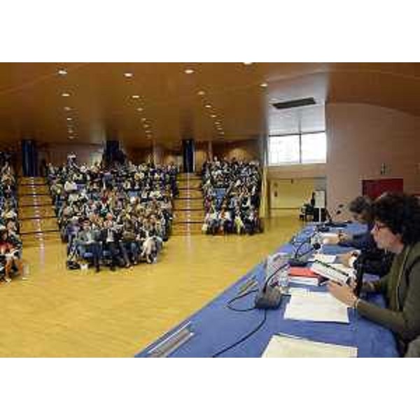 Convegno di presentazione de "Il Mercato del Lavoro in FVG - 2013", con Loredana Panariti (Assessore regionale Lavoro, Formazione, Istruzione, Pari Opportunità, Politiche giovanili e Ricerca), nell'Auditorium della Regione FVG. (Udine 18/09/13)
