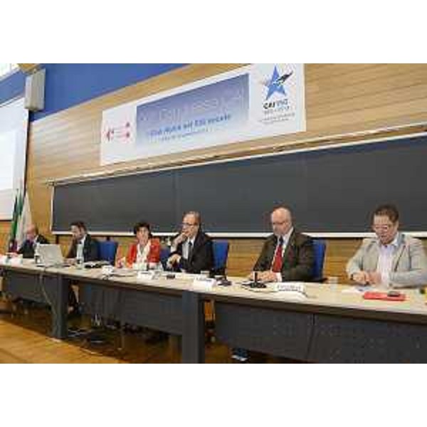 Gianni Torrenti (Assessore regionale Cultura, Sport e Solidarietà) al 99° Congresso del CAI-Club Alpino Italiano. (Udine 21/09/13)