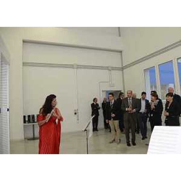 L'inaugurazione di nuovi edifici nel Parco scientifico e tecnologico Luigi Danieli. (Udine 24/09/13)