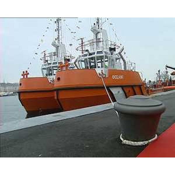 Le imbarcazioni di OceanTeam e Labromare consegnate alla SIOT-Società Italiana Oleodotto Transalpino. (Trieste 10/10/13)