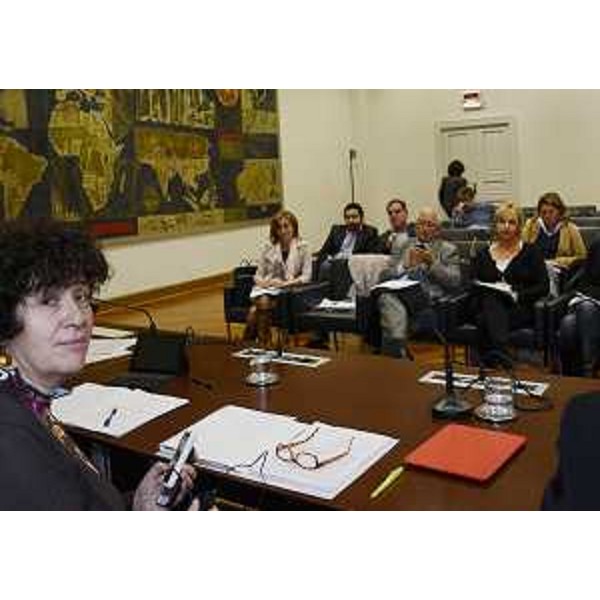 Loredana Panariti (Lavoro, Formazione, Istruzione, Pari Opportunità, Politiche giovanili e Ricerca) nella sede della Regione FVG. (Trieste 14/10/13)