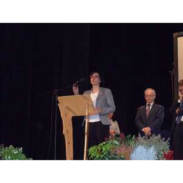 Sara Vito (Assessore regionale Ambiente ed Energia) interviene al congresso dell'ADVS-Associazione Donatori Volontari di Sangue di Gorizia. (Grado 20/10/13)