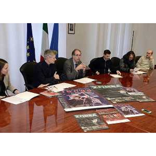 Gianni Torrenti (Assessore regionale Cultura) alla presentazione della stagione artistica 2013-2014 di "Circuito Danza", giunto alla settima edizione. (Trieste 18/11/13)
