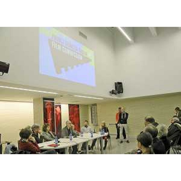Conferenza stampa di presentazione del film "Il ragazzo invisibile", al Magazzino delle Idee. (Trieste 20/11/13)
