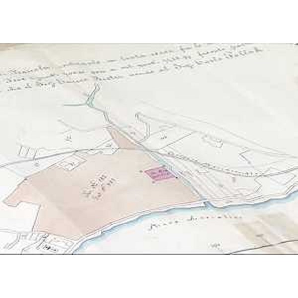 Un'antica mappa tavolare alla Scuola regionale per la Conservazione ed il Restauro dei Beni culturali di Villa Manin (Codroipo)