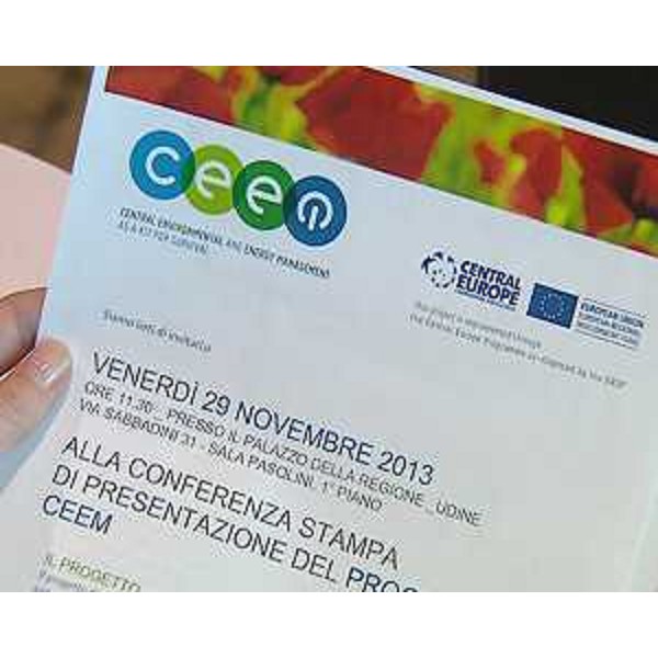 Presentazione del Progetto CEEM-Central Environmental and Energy Management as a kit for survival - Udine 29/11/2013