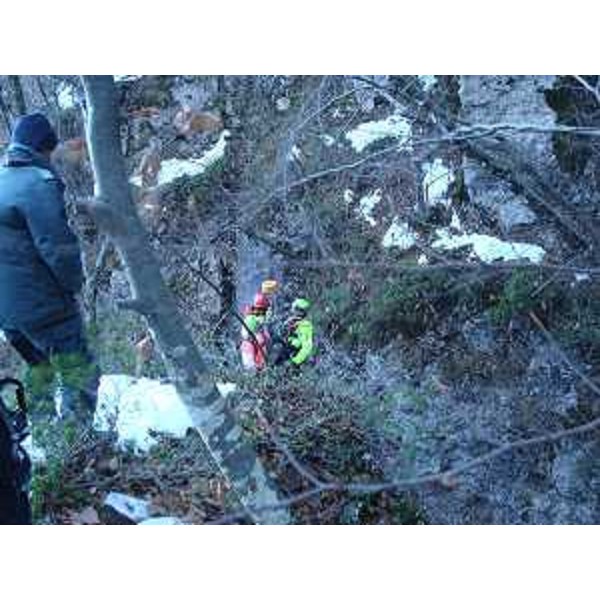 Ritrovamento di Emanuela Margarita , in località Sieluta sopra l'abitato di Preone, in Carnia - 03/12/2013