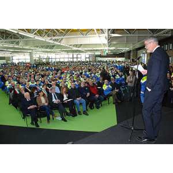 Paolo Panontin (Assessore regionale Protezione civile) interviene alla XVI Giornata del Volontario di Protezione civile - Udine 07/12/2013