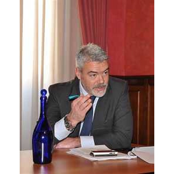 Paolo Panontin (Assessore regionale Funzione pubblica) alla presentazione del Progetto di Open Government "Go-On-Italia", nella sede di rappresentanza della Regione FVG - Roma 11/12/2013