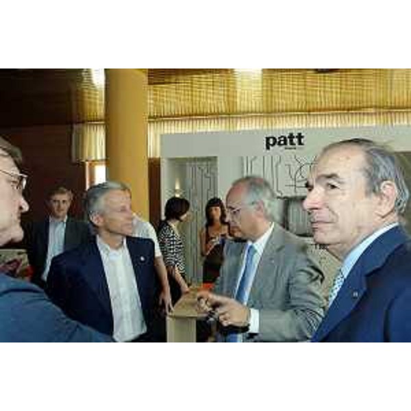 Illy (Presidente Regione Friuli Venezia Giulia), Fantoni e Valduga all'assise di Confindustria Alberghi a Lignano. (Lignano 26/05/07)