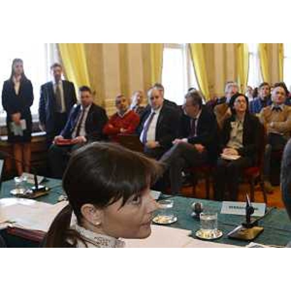 Debora Serracchiani (Presidente Friuli Venezia Giulia) al convegno "La governance in Friuli Venezia Giulia, un diverso approccio allo sviluppo di un'economia sostenibile - Governance regionale e coinvolgimento degli stakeholder locali" - Trieste 17/12/2013