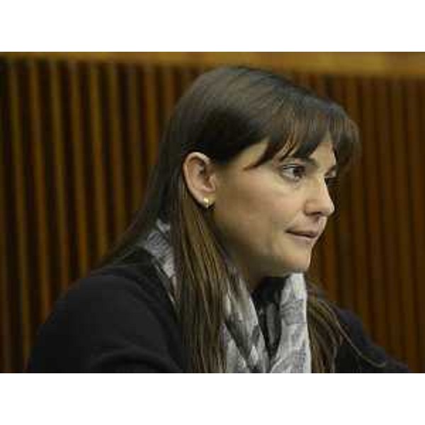 Debora Serracchiani (Presidente Friuli Venezia Giulia) nell'Aula del Consiglio regionale - Trieste 20/12/2013