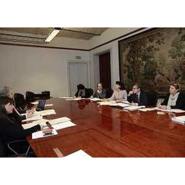 Riunione della Giunta regionale presieduta da Debora Serracchiani (Presidente Friuli Venezia Giulia), nella sede della Presidenza - Trieste 20/12/2013