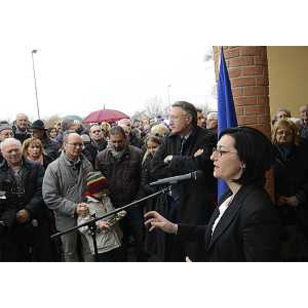 Sara Vito (Assessore regionale Ambiente ed Energia) interviene all'inaugurazione del complesso delle Terme Romane - Monfalcone 21/12/2013