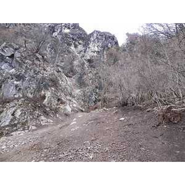 Il movimento franoso che ha interessato il versante Sud del monte Monfredda nei territori comunali di Ampezzo e Socchieve - 29/12/2013