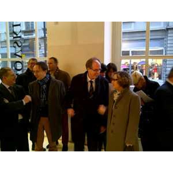 Gianni Torrenti (Assessore regionale Cultura) al "Trgovski dom" - Gorizia 10/01/2014