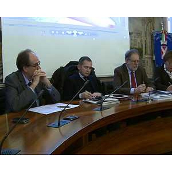 Gianni Torrenti (Assessore regionale Cultura) all'incontro "La rete di Ville ed il sistema integrato dei Comuni", promosso dall'IRVV-Istituto Regionale Ville Venete - Codroipo 11/01/2014