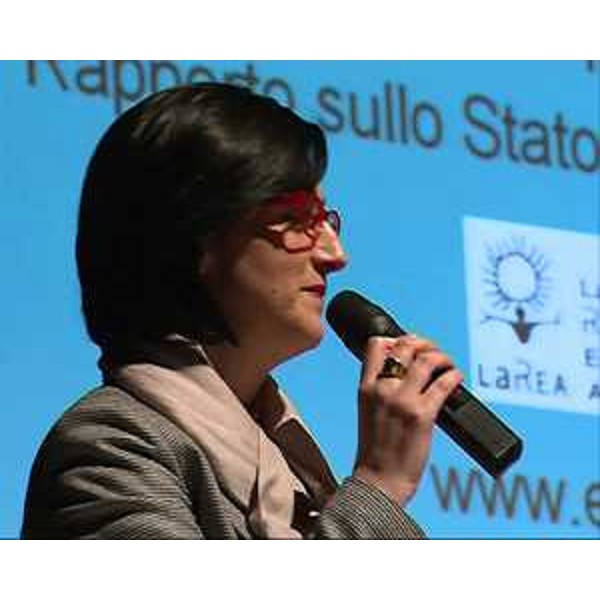 Sara Vito (Assessore regionale Ambiente) all'assemblea d'Istituto dell'ITE Einaudi e dell'IPSSC Mattei (ISIS Malignani 2000) "Dal Vajont alla tutela del paesaggio", al Teatro Gustavo Modena - Palmanova 11/01/2014