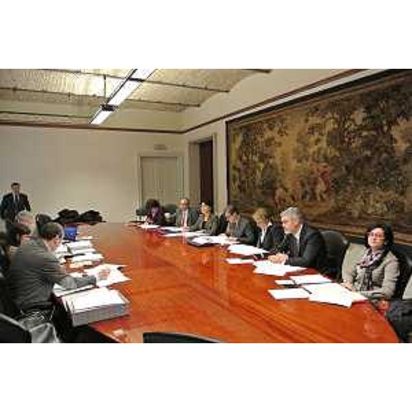 Riunione della Giunta regionale del Friuli Venezia Giulia, nella sede della Regione - Trieste 17/01/2014
