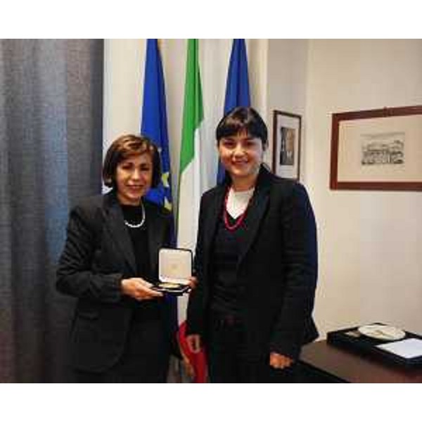 Provvidenza Delfina Raimondo (Prefetto Udine) e Debora Serracchiani (Presidente Friuli Venezia Giulia) - Udine 20/01/2014