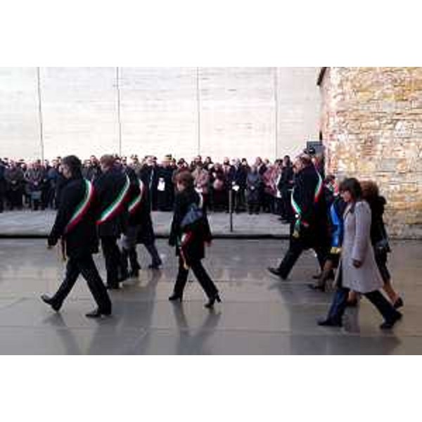Debora Serracchiani (Presidente Friuli Venezia Giulia) alla cerimonia per il Giorno della Memoria – Trieste, 27/01/2014