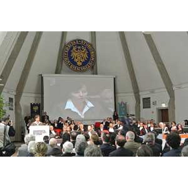 Maria Chiara Carrozza (ministro Istruzione, Università e Ricerca) interviene all’inaugurazione del 36° anno accademico dell’Università di Udine – Udine 03/02/2014