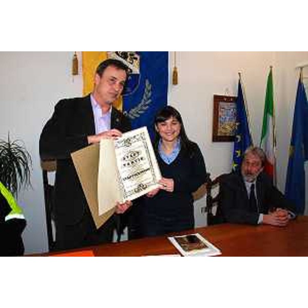 Renato Carlantoni (Sindaco Tarvisio) e Debora Serracchiani (Presidente Friuli Venezia Giulia) - Tarvisio 18/02/2014