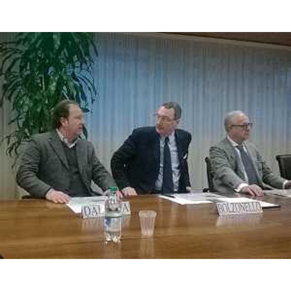Sergio Bolzonello (Vicepresidente FVG e assessore regionale Attività produttive) alla presentazione dell'indagine di Confcommercio FVG sull'andamento dell'economia del Friuli Venezia Giulia - Udine 19/02/2014