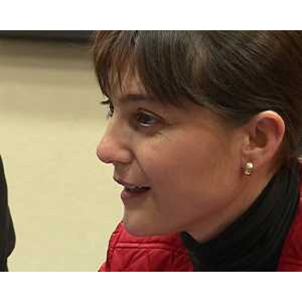 Debora Serracchiani (Presidente Friuli Venezia Giulia) al convegno sulla cooperazione transfrontaliera "Oltre Tradomo: GECT" - Muggia 21/02/2014