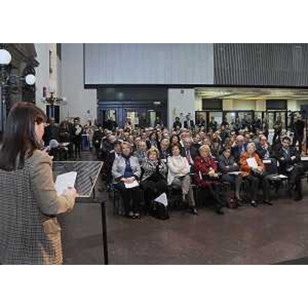 Debora Serracchiani (Presidente Friuli Venezia Giulia) interviene alla presentazione dell'Accordo di collaborazione tra Nomisma e Banca Prossima, Banca del Gruppo Intesa Sanpaolo dedicata al no profit - Udine 22/02/2014