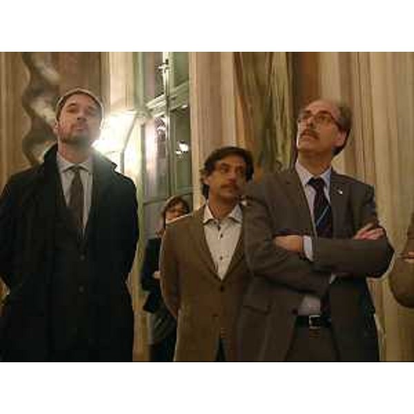 Cristiano Shaurli e Vincenzo Martines (Consiglieri regionali) e Gianni Torrenti (Assessore regionale Cultura) al Museo Diocesano e Gallerie del Tiepolo - Udine 03/03/2014