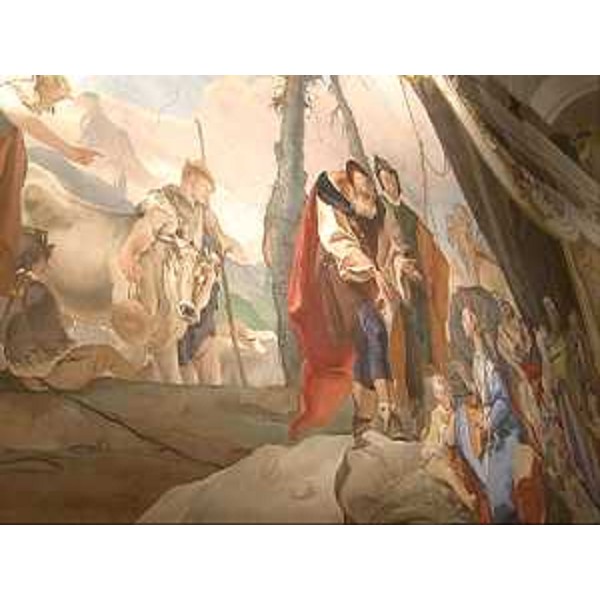 Un affresco del Museo Diocesano e Gallerie del Tiepolo - Udine 03/03/2014