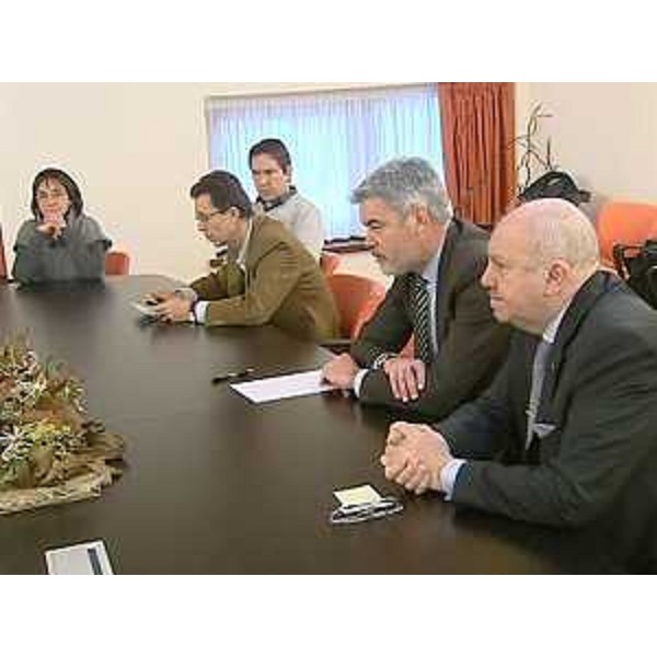 Paolo Panontin (Assessore regionale Autonomie locali) incontra i sindaci dell'Associazione della Conca Tolmezzina, in Municipio - Tolmezzo 03/03/2014