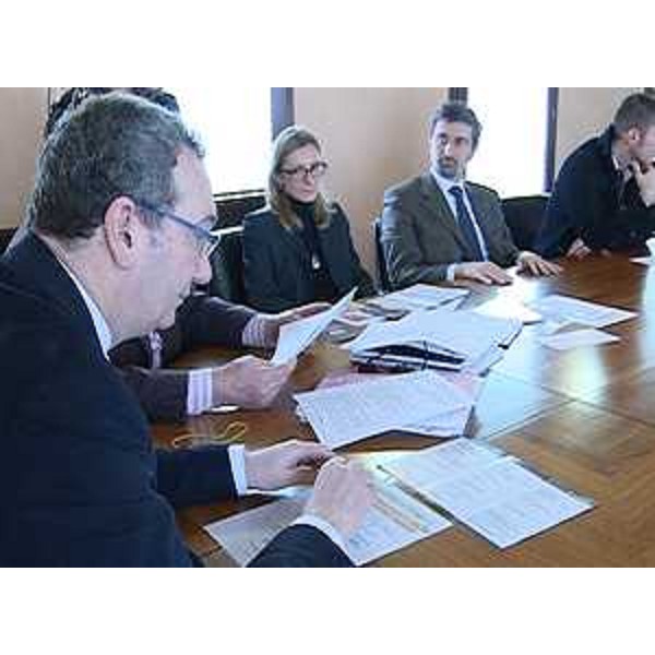 Sergio Bolzonello (Vicepresidente FVG e assessore regionale Attività produttive) alla presentazione della Tappa Maniago - Monte Zoncolan del 97° Giro d'Italia - Pordenone 04/03/2014