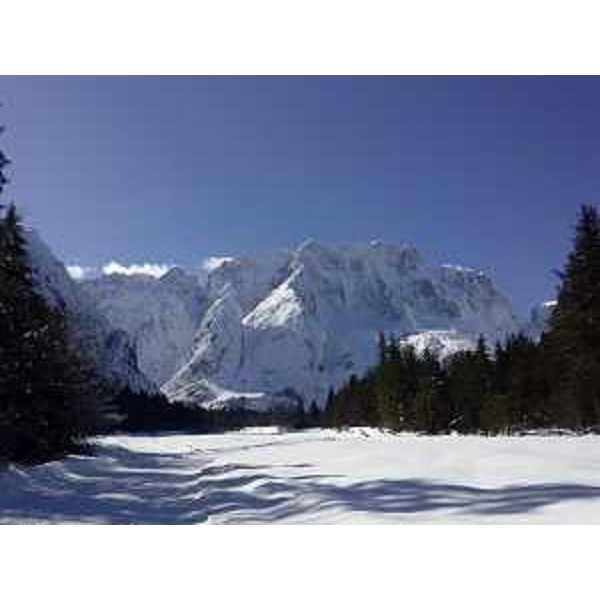 Val Saisera e Montasio visti dall'Anello di Fondo - 24/02/2014 - Foto ARC Pierpaolo Dobrilla