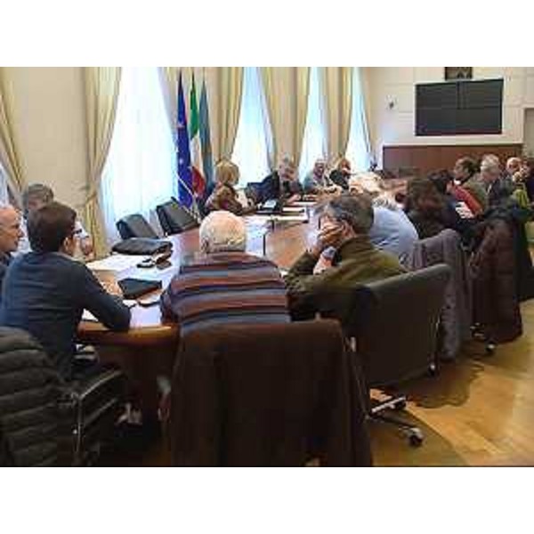Riunione per l'accordo sul sistema delle relazioni sindacali dell'area non dirigenziale del personale della Regione FVG, con Paolo Panontin (Assessore regionale Funzione pubblica) - Trieste 04/03/2014