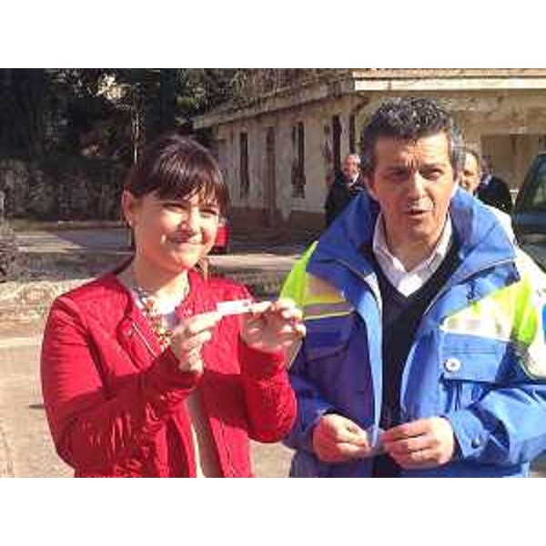 Debora Serracchiani (Presidente Friuli Venezia Giulia) e Francesco Martines (Sindaco Palmanova) - Palmanova 08/03/2014