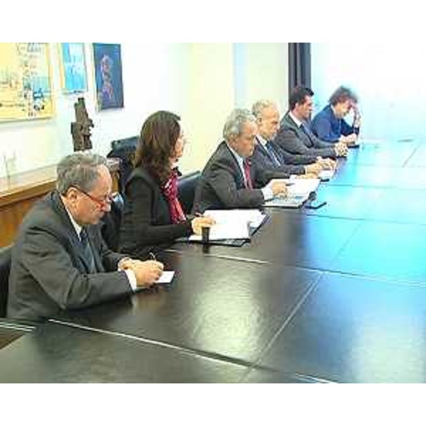 Rappresentanti dell'autotrasporto all'incontro con Debora Serracchiani (Presidente Friuli Venezia Giulia) e Mariagrazia Santoro (Assessore regionale Infrastrutture e Mobilità) - Udine 10/03/2014
