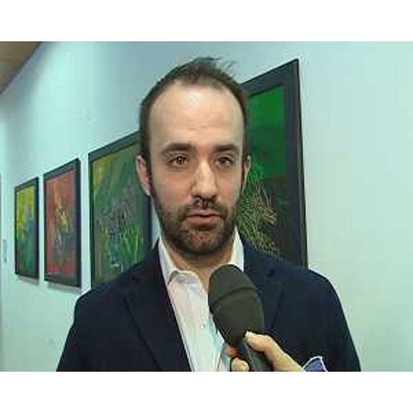 Roberto Mogranzini (Maestro scacchi) alla presentazione della ventisettesima edizione del Campionato italiano di Scacchi under sedici - Udine 10/03/2014