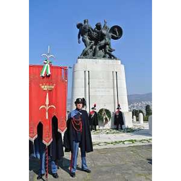 Celebrazione della "Giornata dell'Unità nazionale, della Costituzione, dell'inno e della bandiera" sul Colle di San Giusto - Trieste 17/03/2014