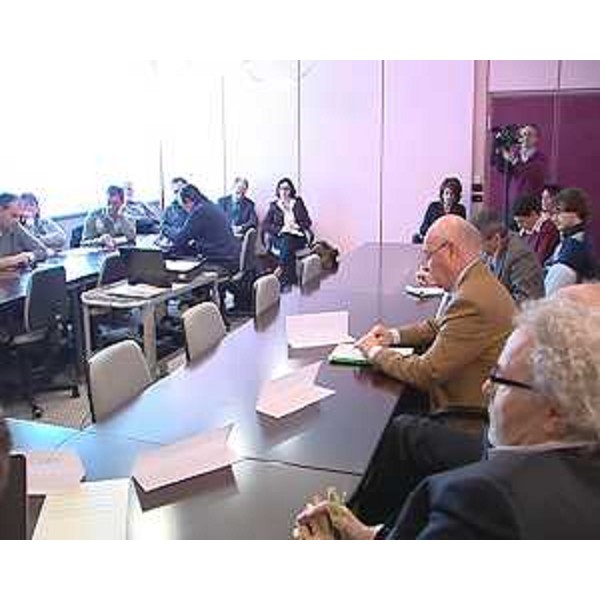La conferenza stampa sull'impatto ambientale della Centrale elettrica A2A di Monfalcone e l'istituzione di un Osservatorio Ambiente e Salute regionale, nella sede della Regione FVG - Gorizia 18/03/2014