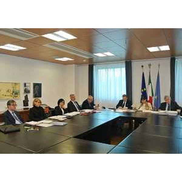 Riunione della Giunta regionale del Friuli Venezia Giulia presieduta dalla presidente Debora Serracchiani, nella sede regionale di via Sabbadini - Udine 21/03/2014