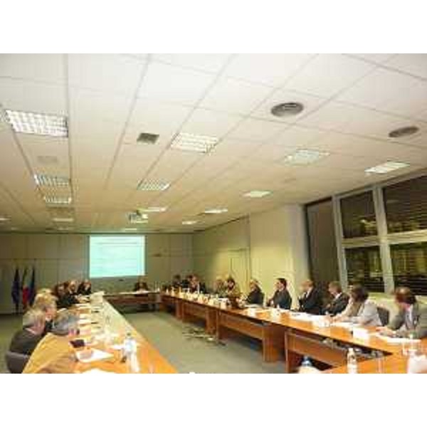 Incontro tra Debora Serracchiani (Presidente Friuli Venezia Giulia) e il direttivo dell'Unione Industriali di Pordenone con il suo presidente Michelangelo Agrusti - Pordenone 24/03/2014
