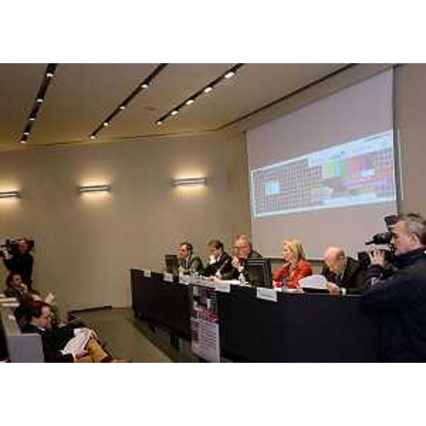 Il convegno "Spending TV, antenne a rischio?" nella Sala Tessitori del Consiglio regionale del FVG - Trieste 27/03/2014