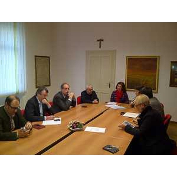 Gianni Torrenti (Assessore regionale Cultura) incontra il CdA del Centro sloveno di educazione musicale "Emil Komel" - Gorizia 28/03/2014