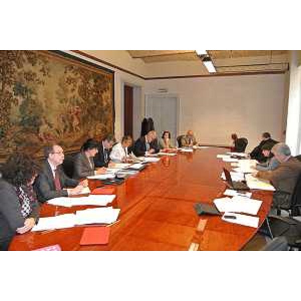 Riunione della Giunta regionale presieduta da Debora Serracchiani (Presidente Friuli Venezia Giulia) - Trieste 04/04/2014